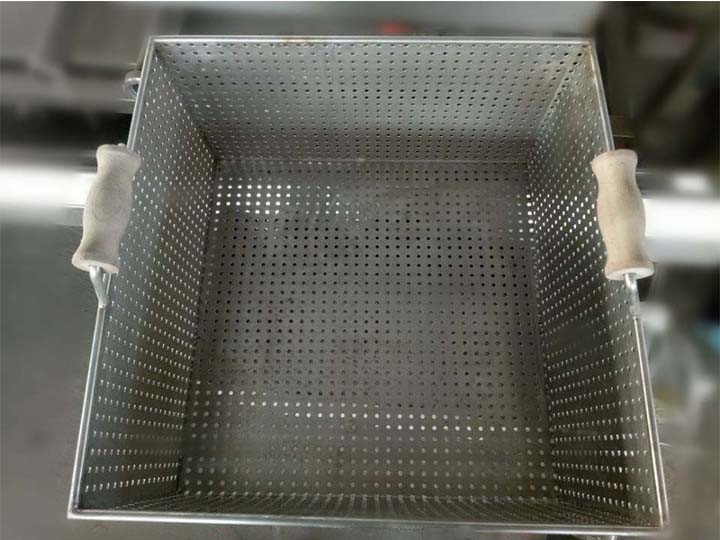 liftable basket of industrial frying machine
