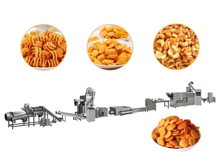 snack food processing line