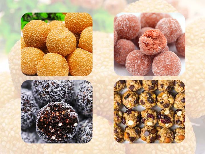 Protein ball making machine application