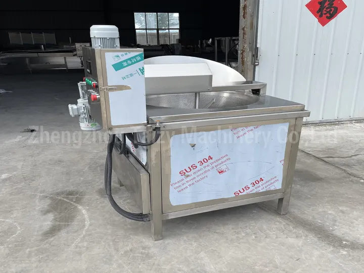 상업용 튀김 치킨 기계 - 기계 디스플레이 1