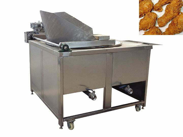 Commercial fried chicken machine with automatic discharge (gas/electric)