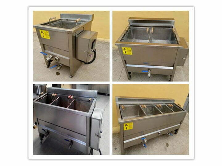 Chicken wings fryer machines