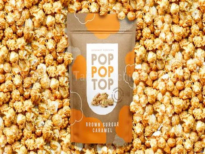 자동 팝콘 생산라인 5 Bagged popcorn
