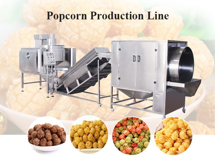 Automatic popcorn production line 1