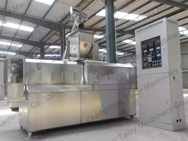 Puffed food extruder for sale
