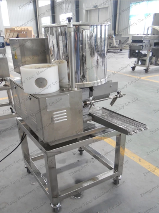 Commercial burger patty maker machine