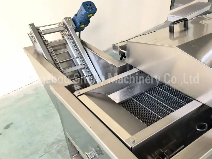 Chicken Nuggets Frying Machine 8 Feeding lnlet