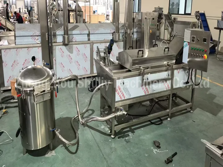 Chicken Nuggets Frying Machine 15 Industrial chicken nugget frying machine