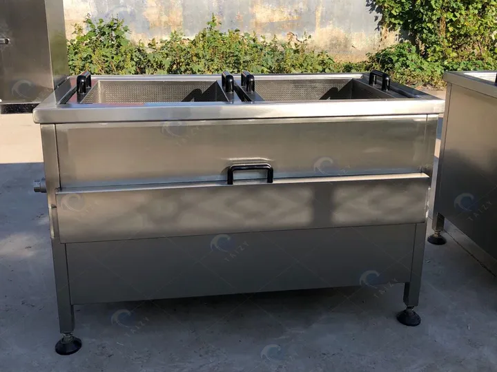 Semi-Automatic Potato Chip Production Line 10 Electric frying machine