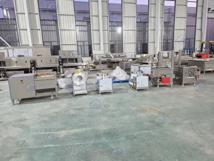 Semi-Automatic Potato Chip Production Line 2 Industrial semi-automatic potato chip production line
