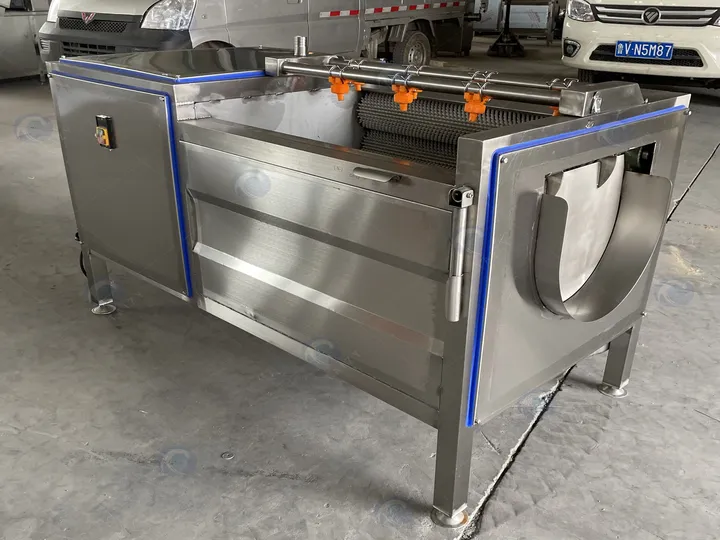 Semi-Automatic Potato Chip Production Line 6 Potato washing & peeling machine