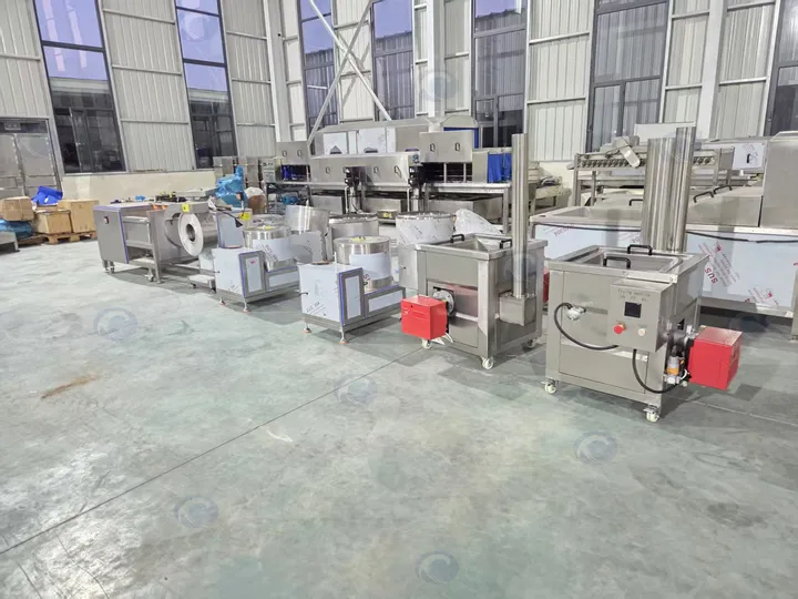 Semi-Automatic Potato Chip Production Line 15 Semi-automatic potato chip making line