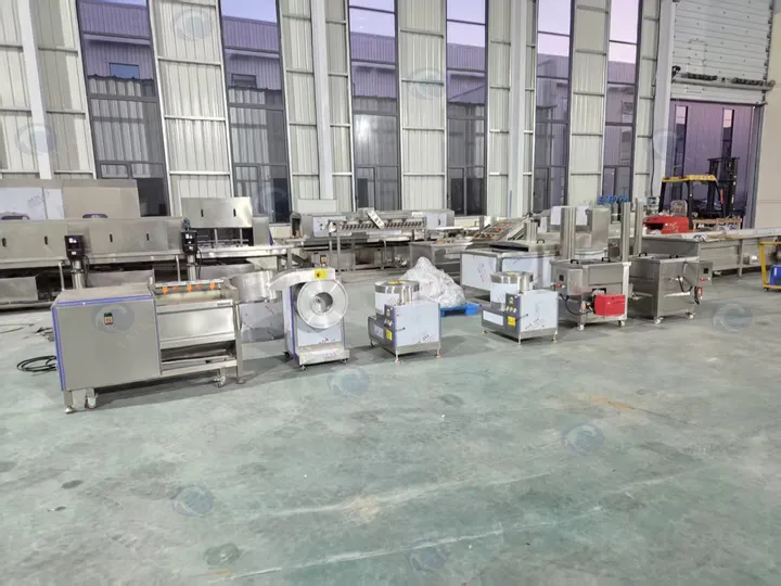 Semi-Automatic Potato Chip Production Line 14 Semi-automatic potato chip production line