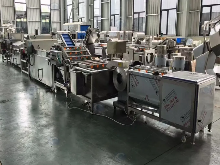 French Fries Production Line Shipped To Palestine 1 French fries production line shipped to palestine