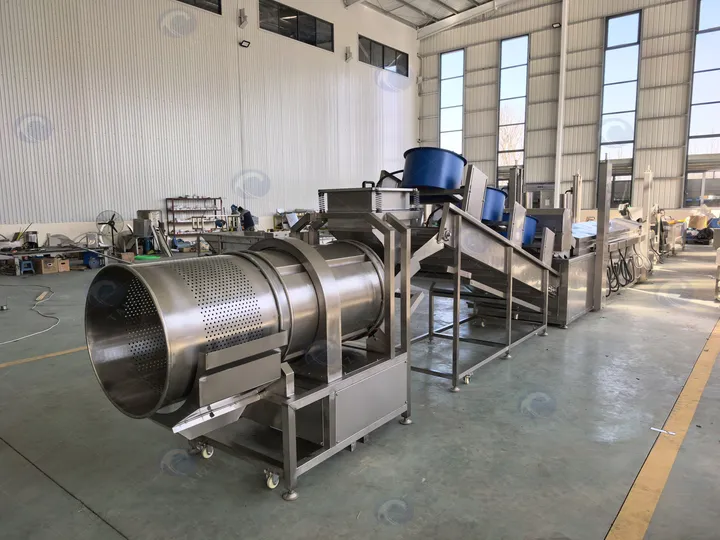 Fully automatic potato chips making line