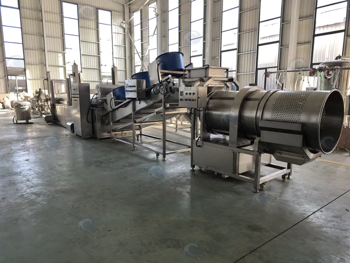 Industrial potato chips processing line price
