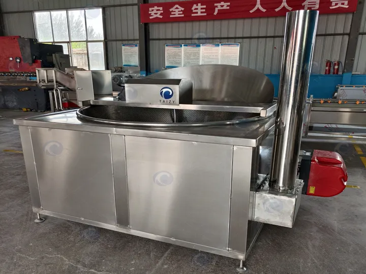 Automatic Batch Frying Machine 2 1500 l gas-fired automatic batch frying machine