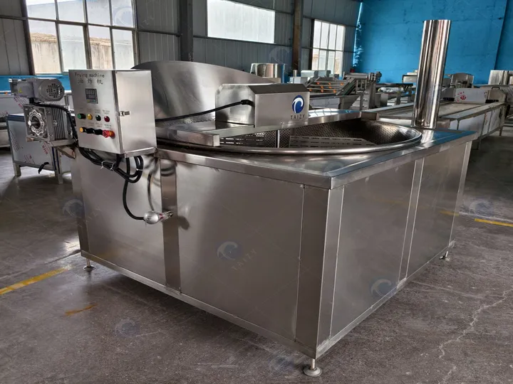 Commercial batch type frying machine