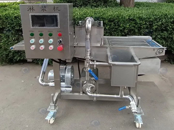 Battering machine