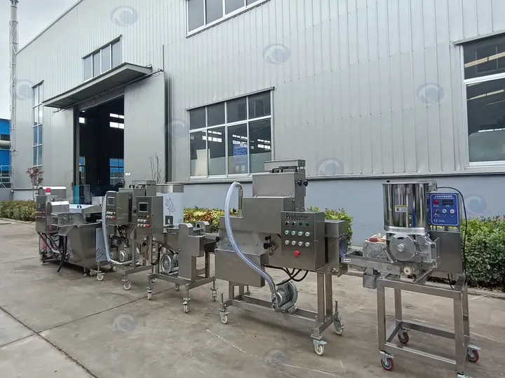 Chicken nugget production line