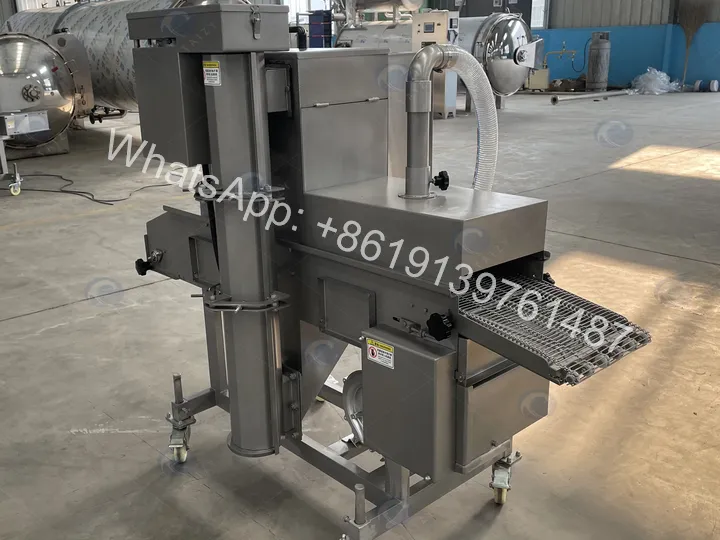Meat breading machine